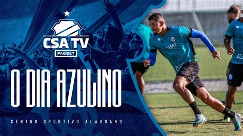 Marcinho é apresentado e elenco treina visando o clássico CSA TV