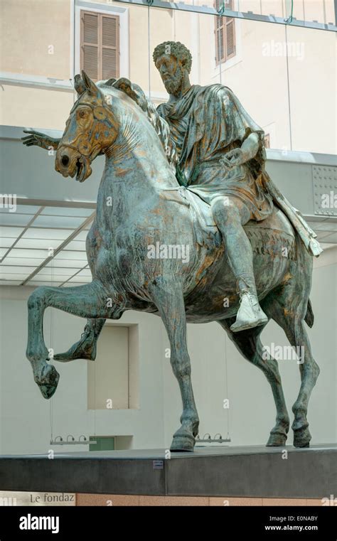 Equestrian Portrait Of Marcus Aurelius