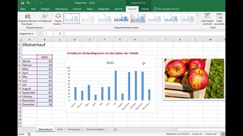 Excel Grundlagen Diagramme Youtube