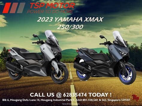 2023 NEW YAMAHA XMAX 250 & 300, Motorcycles, Motorcycles for Sale ...