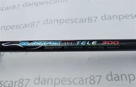 Lanseta CARBON Telescopica BLACK FOX TT1 3 00m 100 200gr Bucuresti