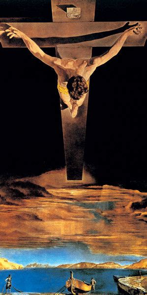 Christ Of Saint John Of The Cross 1951 Art Print Buy At Europosters