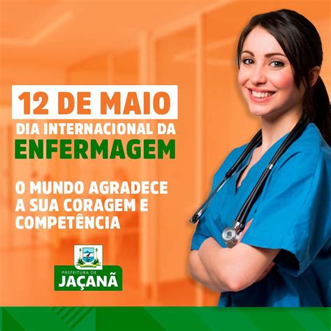 12 De Maio Dia Internacional Da Enfermagem Prefeitura Municipal De