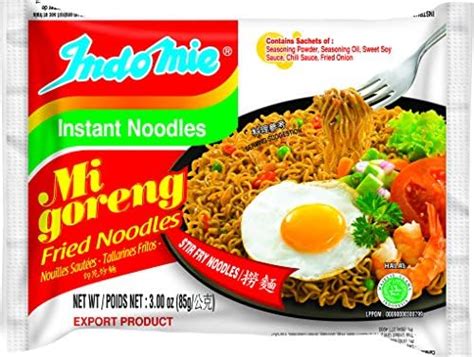 Amazon Indomie Mi Goreng Instant Stir Fry Noodles Halal Certified