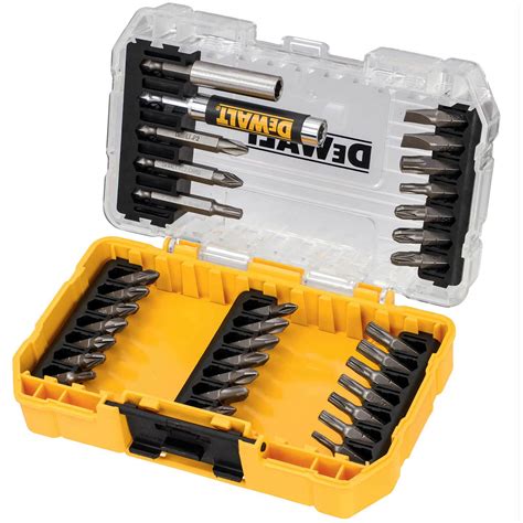 Dewalt Piece Screwdriver Bit Set In Tough Case Screwdriver Bits