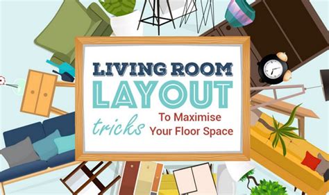Living Room Layout Tricks To Maximise Your Floor Space #infographic ...