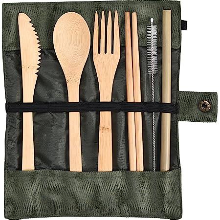 Amazon Portable Stainless Steel Flatware Set Travel Camping