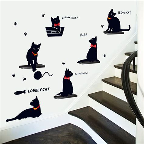 Lovely Cat Wall Sticker - WallStickersCo