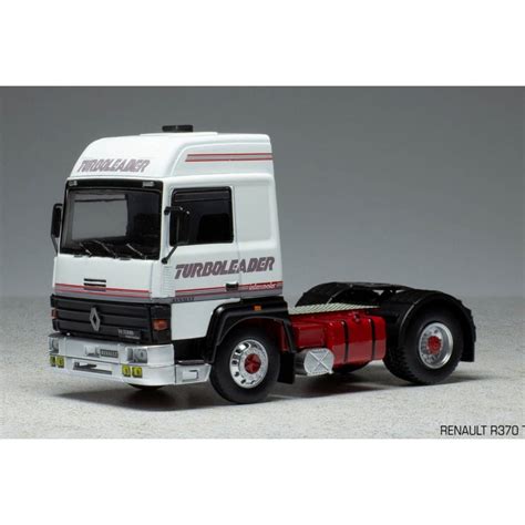 Renault R Turboleader White Ixo Tr Miniatures Autos Motos