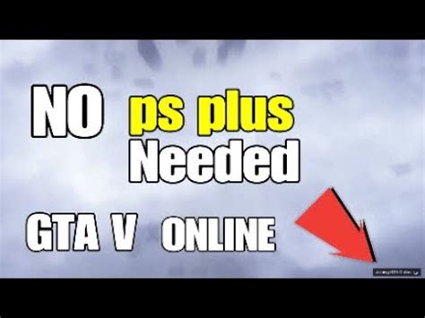 How To Play Gta Online For Free Without Ps Plus YouTube