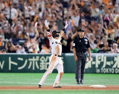 【巨人】ドラフト4位門脇誠がプロ初のサヨナラ打 5打席で36球を投げさせ最後に大仕事 プロ野球写真ニュース 日刊スポーツ