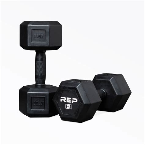 Rubber Coated Dumbbells | REP Fitness | Weightlifting