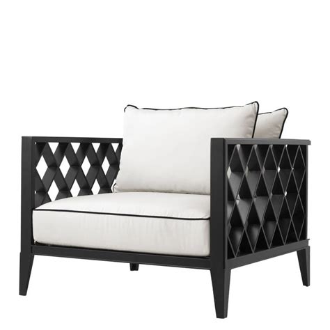 Chair Ocean Club Outdoor Matte Black Eichholtz