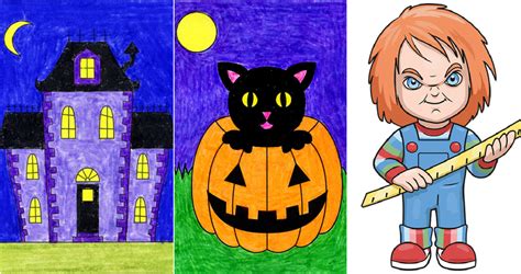 25 Easy Halloween Drawing Ideas How To Draw Halloween