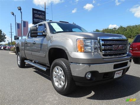 2012 Steel Gray Metallic Gmc Sierra 2500hd Sle Crew Cab 4x4 115208867 Car