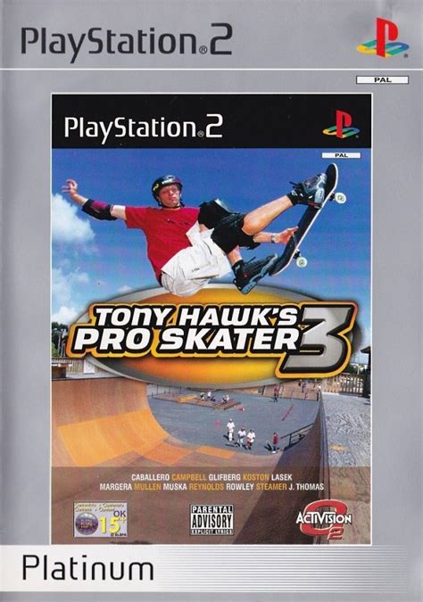 Tony Hawk S Pro Skater 3 Platinum Playstation 2