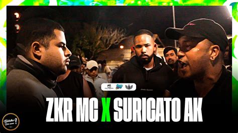 Zkr Mc X Suricato Ak Segunda Fase Batalha Sem Nome Youtube