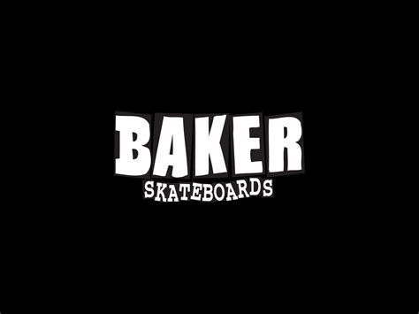 Baker Skateboards Logo Wallpaper