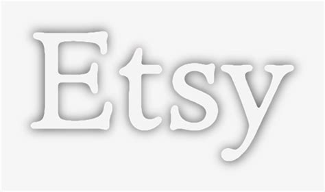 Black Etsy Logo Png | Meetmeamikes