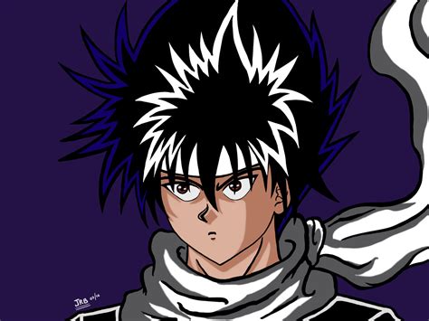 Hiei Yuyu Hakusho Kingzgambit Illustrations ART Street