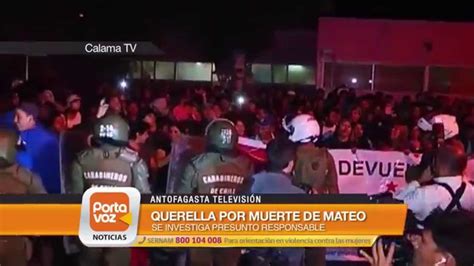 Gobierno anunció querella por muerte de Mateo YouTube