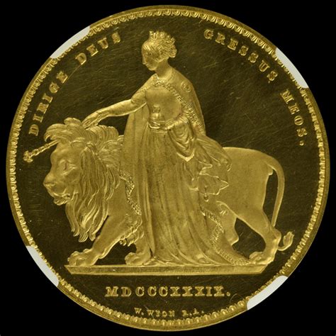 Great Britain Pounds Victoria Una And The Lion Ngc Pf Ultra