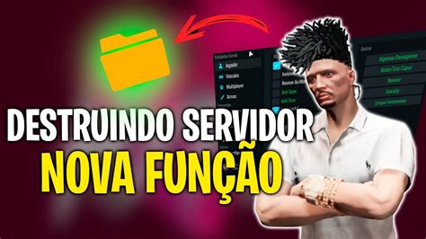 Destruindo Todas As Fac Do Servidor A Nova Fun O Do Mod Menu Gta