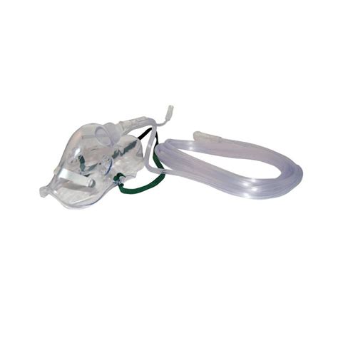 Mask Oxygen Adult Co2 Sampling 3m Tubing Quremed