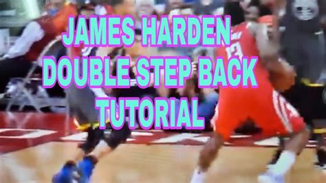 Tutorial James Harden Double Step Back Youtube