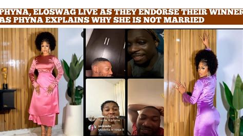 Phyna Eloswag Dotun And Deji Live As They Endorse Their Winner And