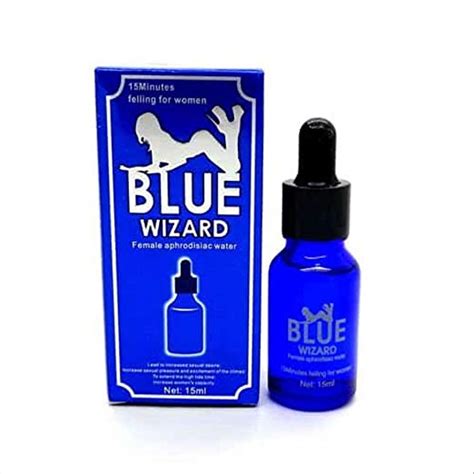 Blue Wizard Sex Drops Spanish Fly Female Aphrodisiac Water Best Sex