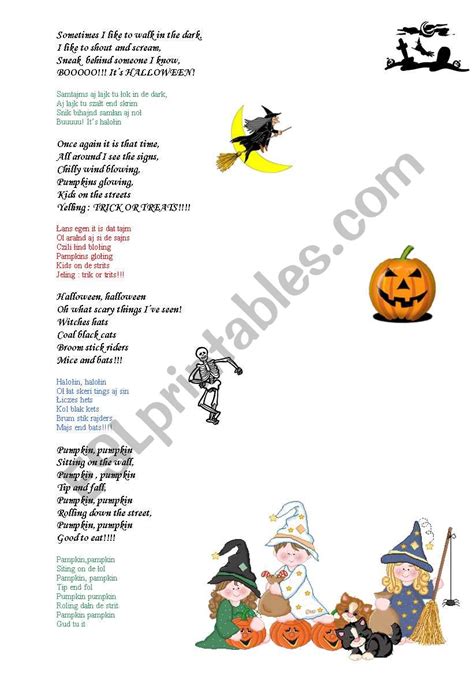 30 Lovely Halloween Poems for Kids - Poems Ideas