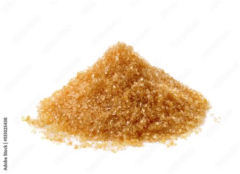 Brown sugar on transparent png Stock Photo | Adobe Stock