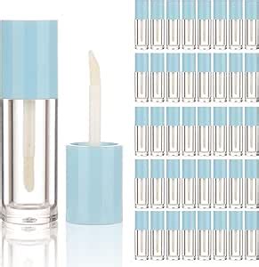 Cosidea Pcs Empty Blue Mini Lip Gloss Tubes Ml Oz Lipgloss