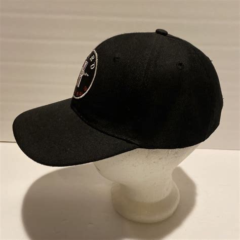 Ford Mustang GT Adjustable Hat Black Emblem Baseball Gem