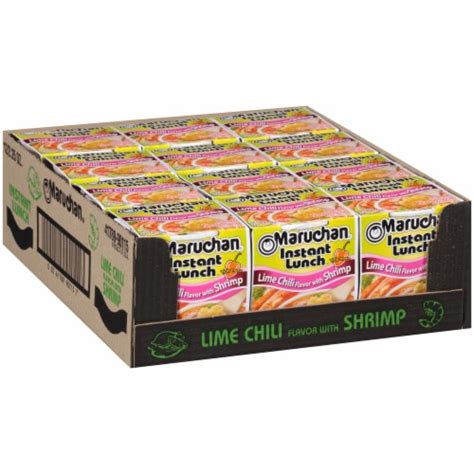 Maruchan Instant Lunch Lime Chili With Shrimp Flavor Ramen Noodle