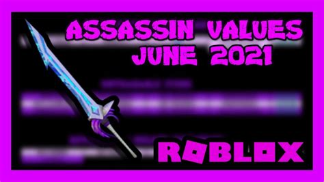 Official Roblox Assassin Value List 2022 Reading List 2022