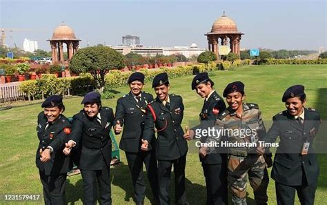 Indian Army Women officers pose for photo to celebrate International ...