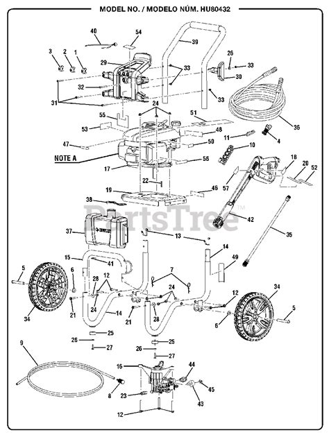 Husky Pressure Washer Parts Diagram Alternator