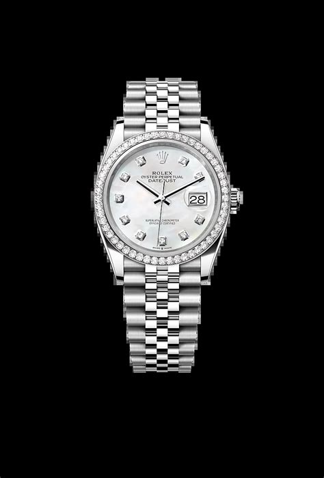 Rolex Datejust In Rolesor Bianco Combinazione Di Acciaio