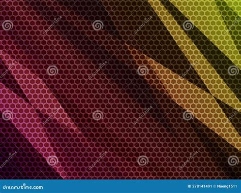 Abstract Colorful Hexagonal Mesh Texture Background04 Stock Vector