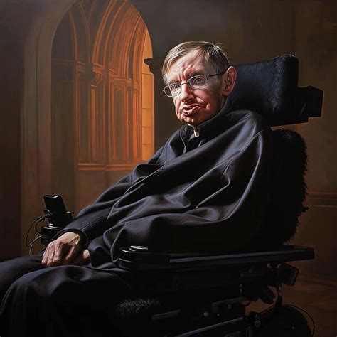 Ai Image Portrait Of Stephen Hawking S