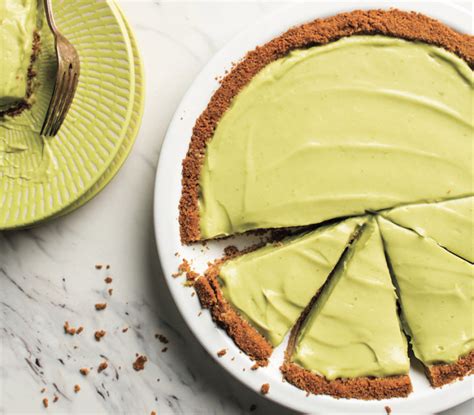 Avocado Key Lime Pie Is Green, Tart And Creamy