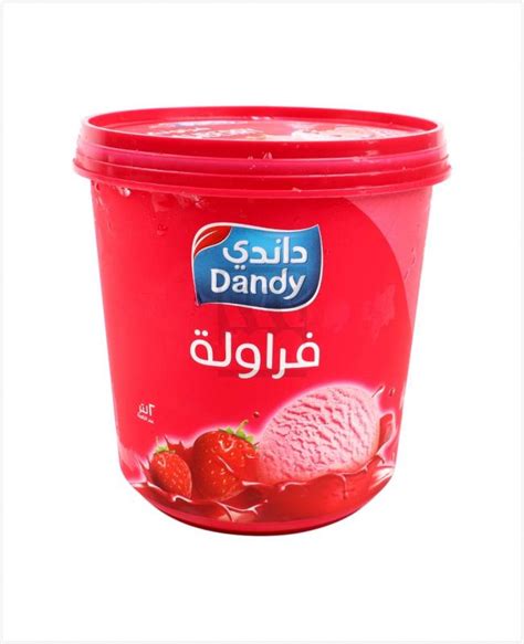 Dandy Strawberry Ice Cream 2ltr