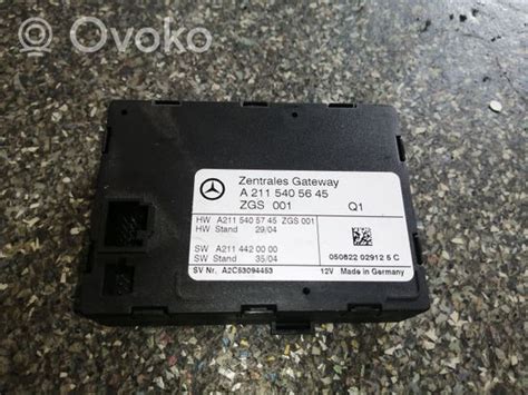 A2115405645 Mercedes Benz E W211 Door Central Lock Control Unit Module