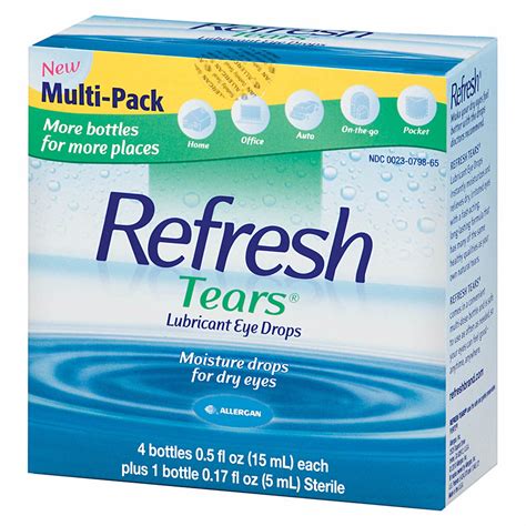 Product Of Refresh Tears Lubricant Eye Drops Multipack 4 Ct05 Fl