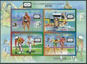 Stamp XIX Commonwealth Games 2010 1 Papua New Guinea Commonwealth