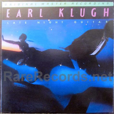 Earl Klugh Late Night Guitar U S Mobile Fidelity Half Speed Mastered Lp