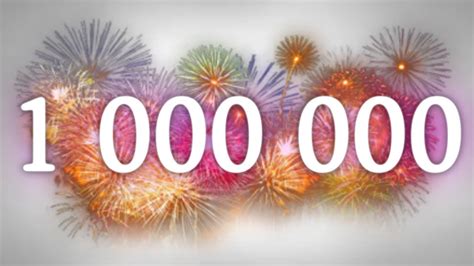 1 000 000 Youtube