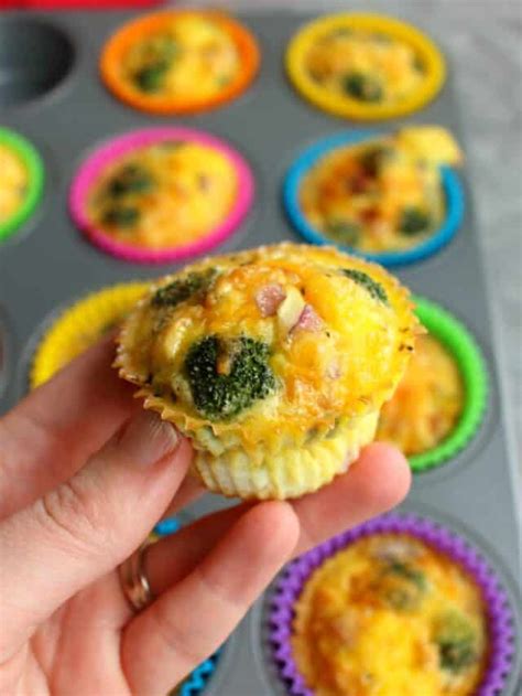 Ham And Veggie Baked Egg Cups Delightful E Made